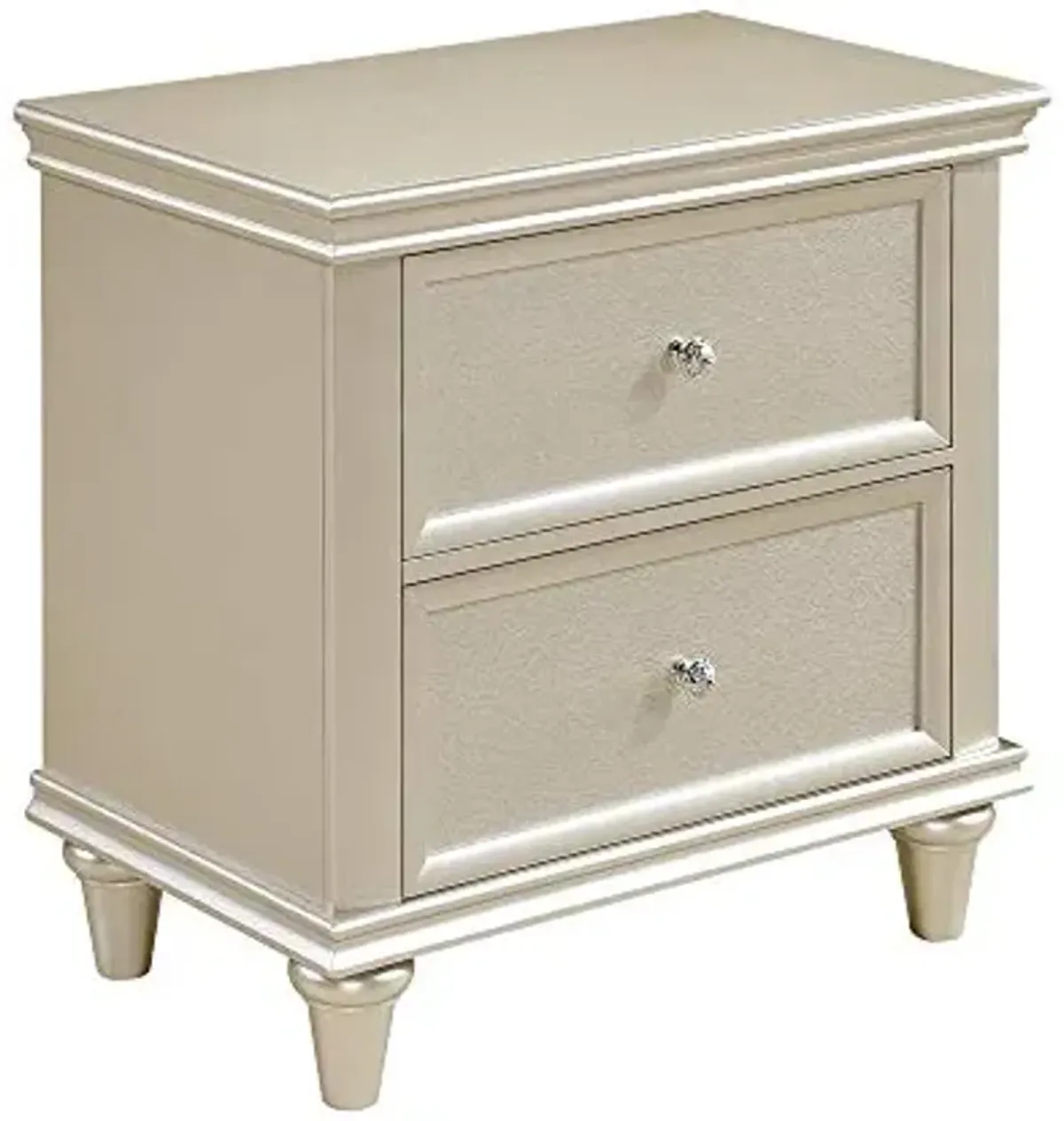 Homelegance HO- nightstand, Silver