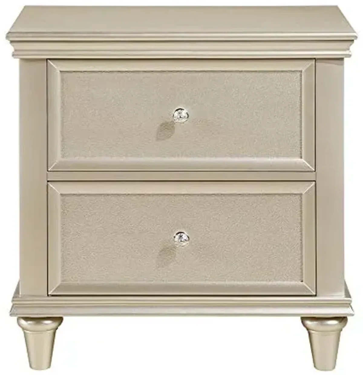 Homelegance HO- nightstand, Silver