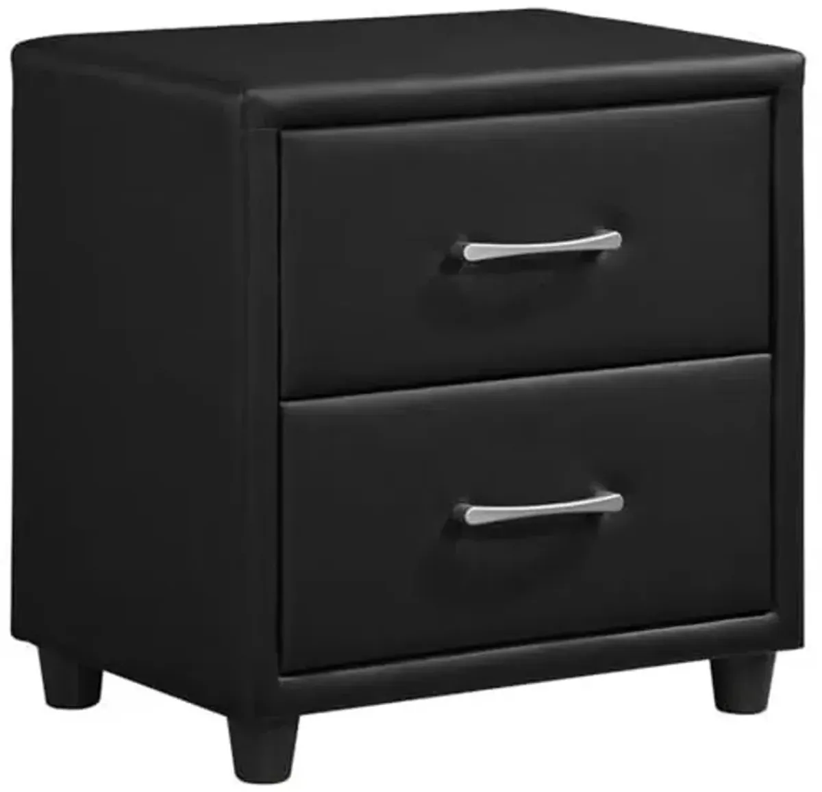 Homelegance Nightstand, Black