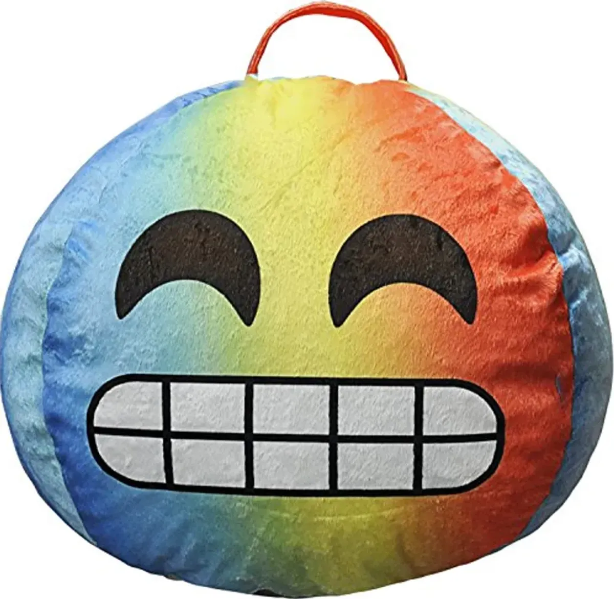 Emoji Pals Emoji Flawless Bean Bag, Tye Dye