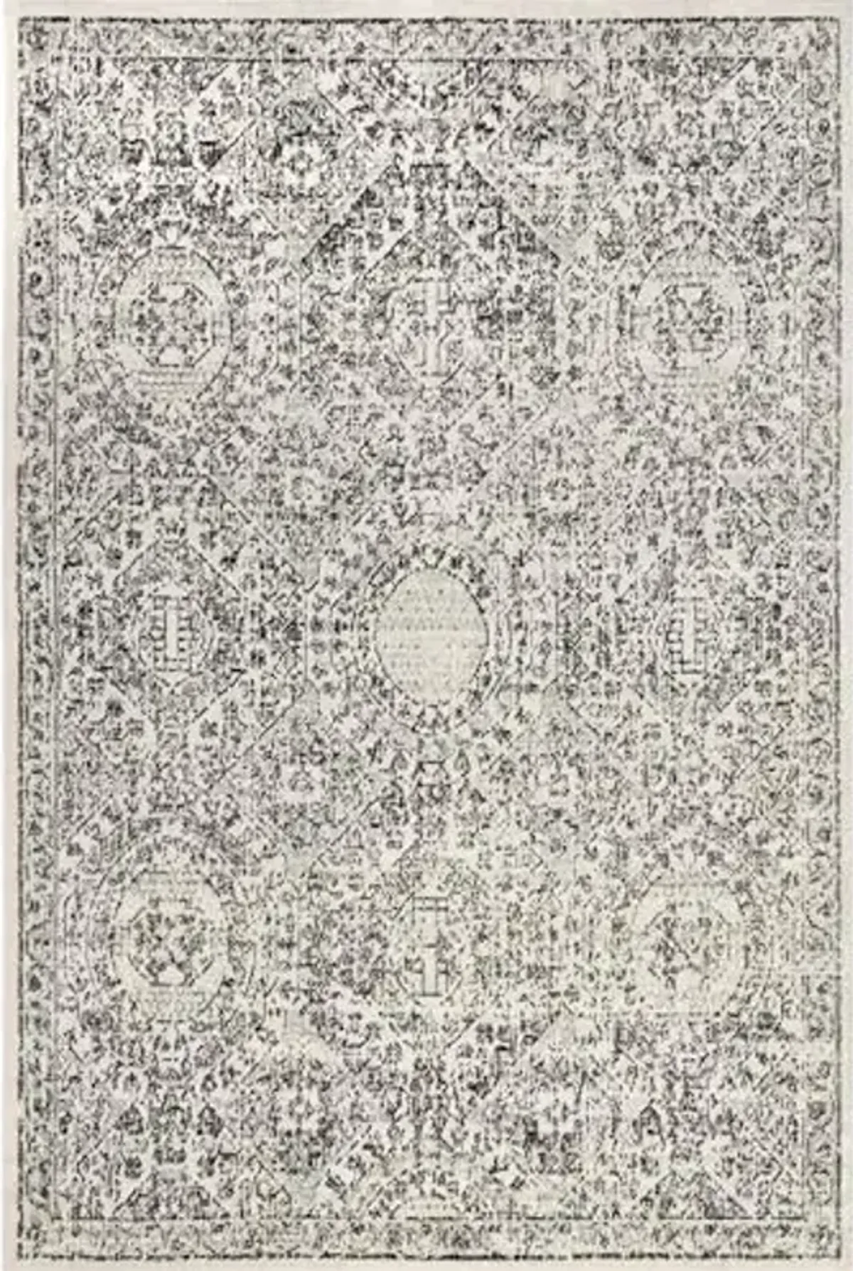 nuLOOM Minta Vintage Area Rug, 5' x 7' 5", Grey