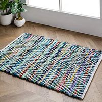nuLOOM Rochell Handwoven Chevron Area Rug, 3 ft x 5 ft, Green