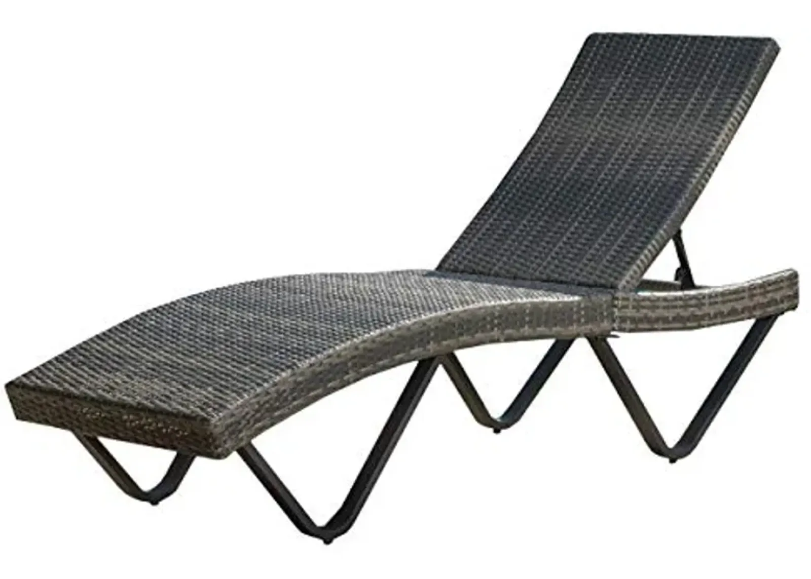 Christopher Knight Home San Marcos Chaise Lounge, Grey