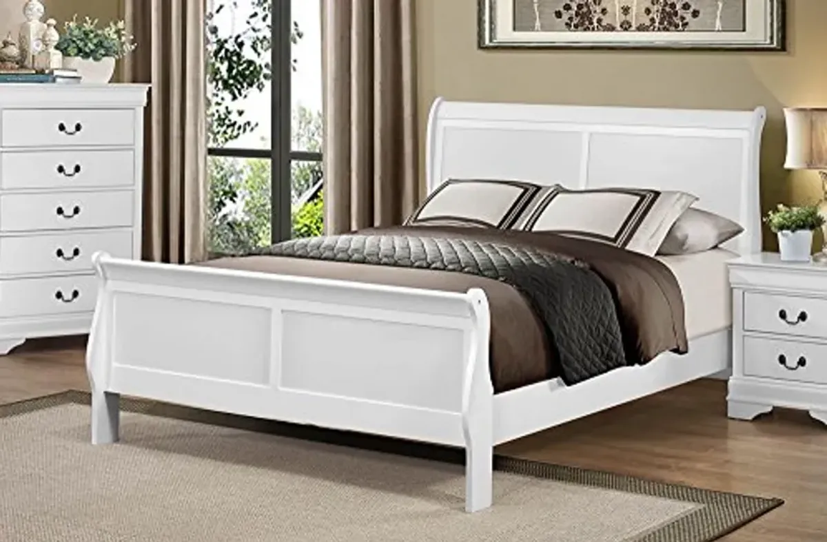 Homelegance Mayville Bed in White - Eastern King