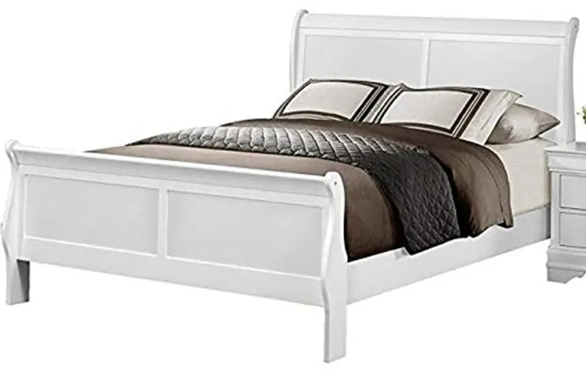 Homelegance Mayville Bed in White - California King