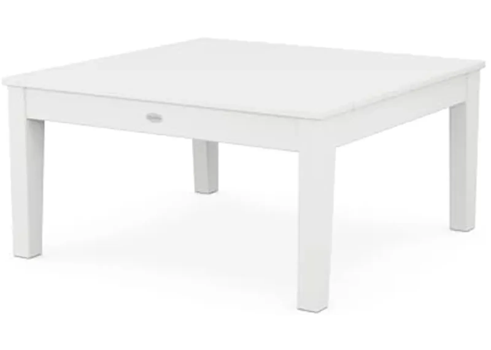 POLYWOOD® Conversation/Coffee Table, White