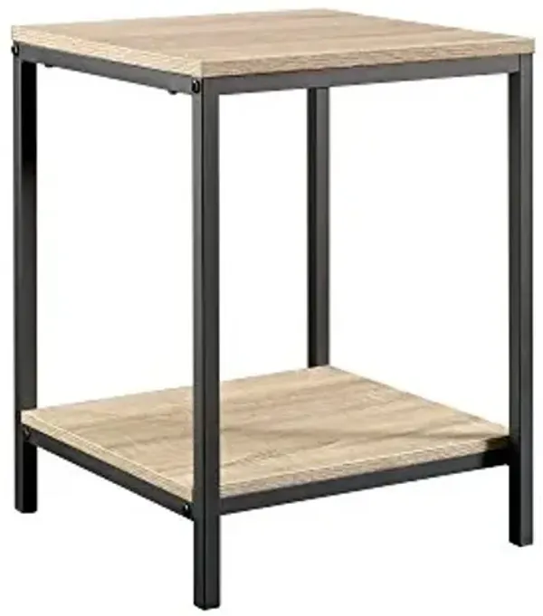 Sauder North Avenue Side Table, Charter Oak finish