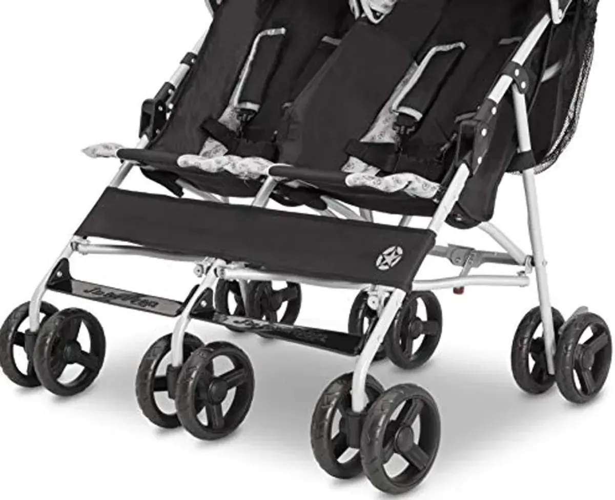 Jeep Scout Double Stroller, Charcoal Galaxy