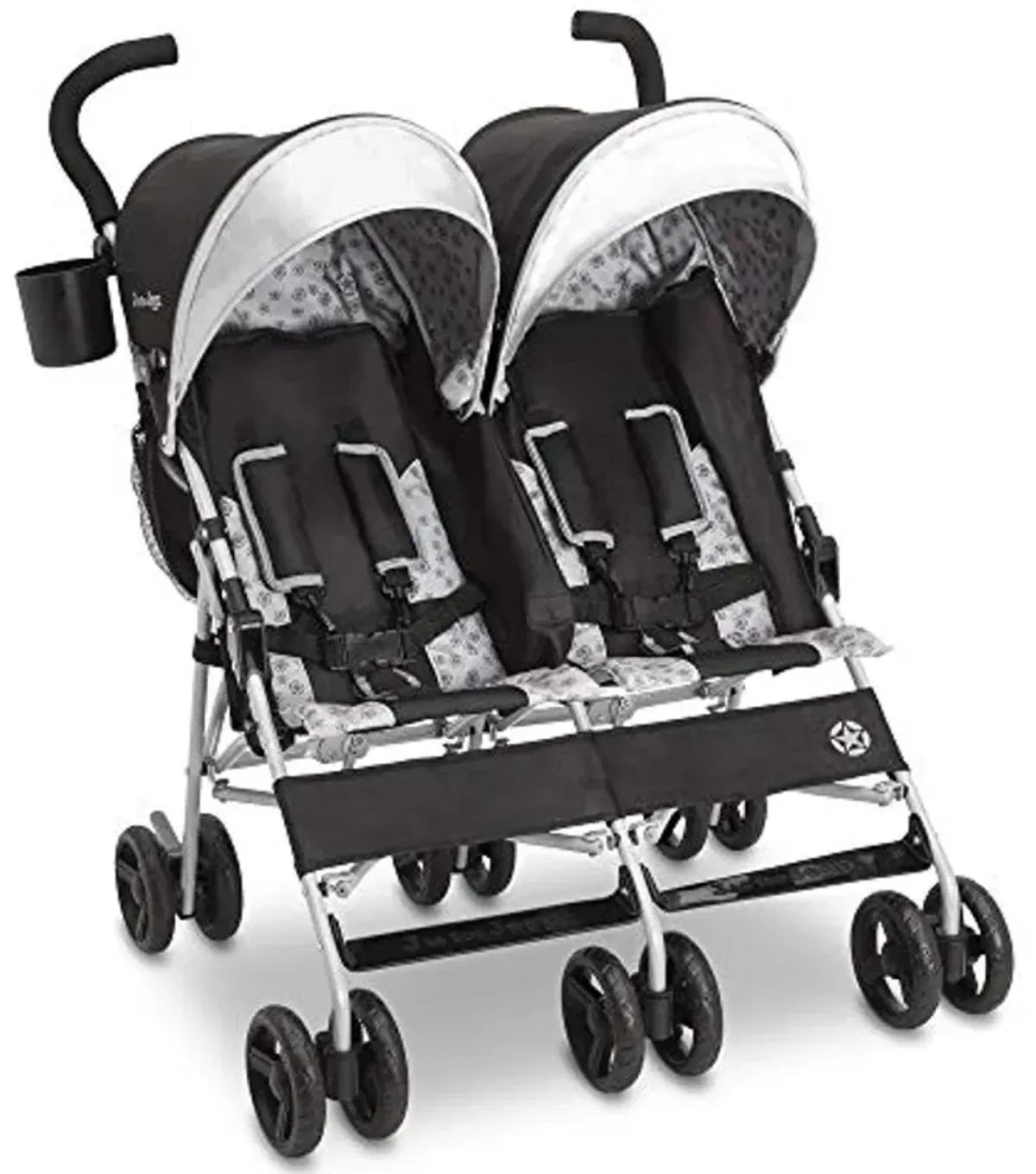 Jeep Scout Double Stroller, Charcoal Galaxy