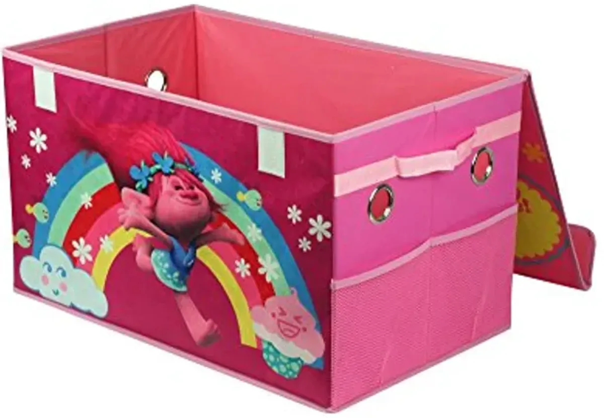 Dreamworks Trolls Foldable Canvas Toy Box