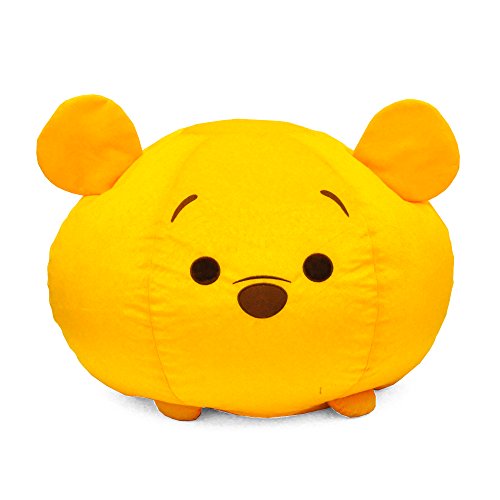 Disney Tsum 19" Winnie the Pooh Round Bean Bag, Black