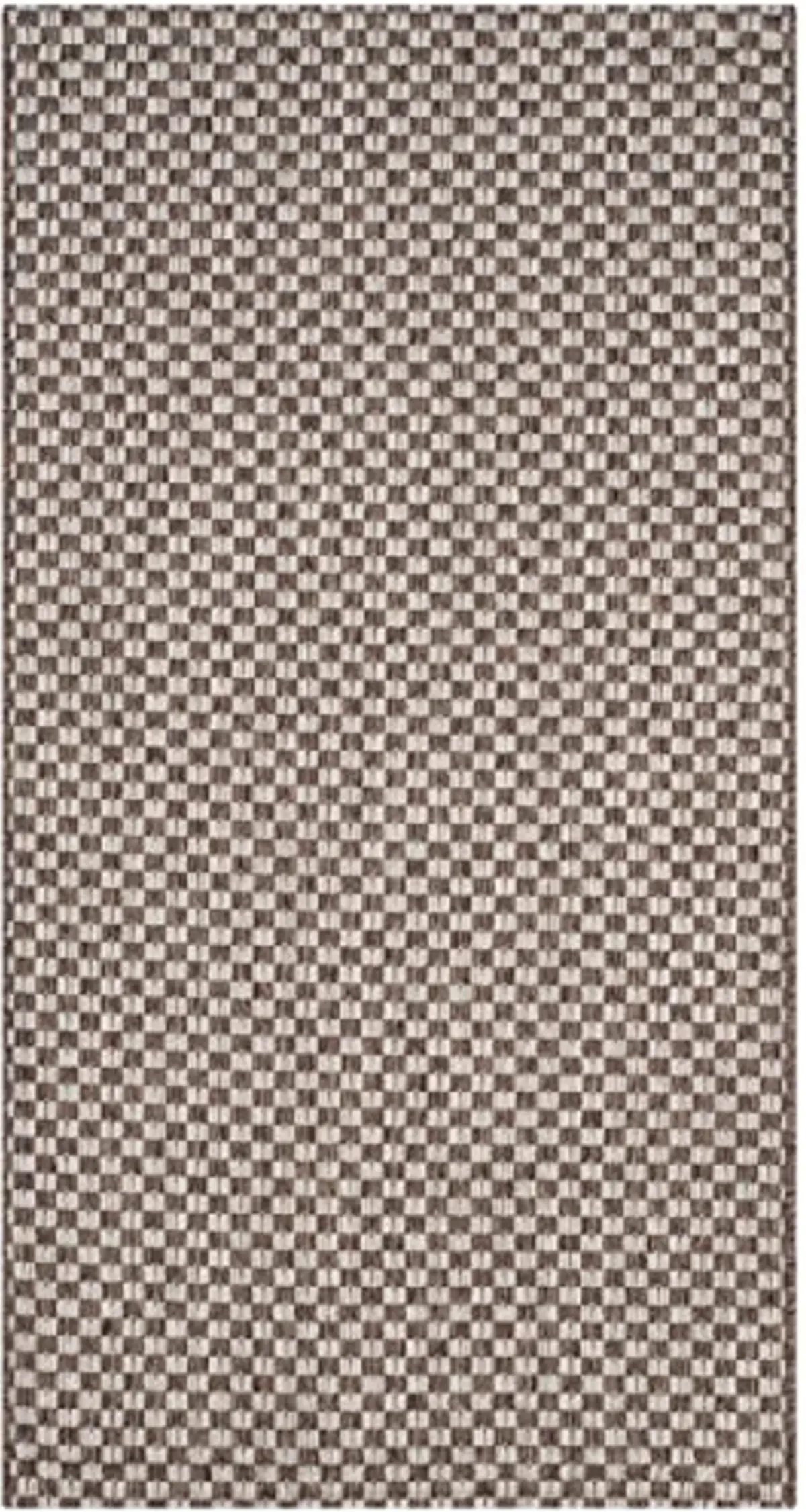 SAFAVIEH Courtyard Collection 2' x 3'7" Light Brown / Light Grey CY8653 Indoor/ Outside Waterproof Easy cleansingPatio Backyard Mudroom Accent Mat