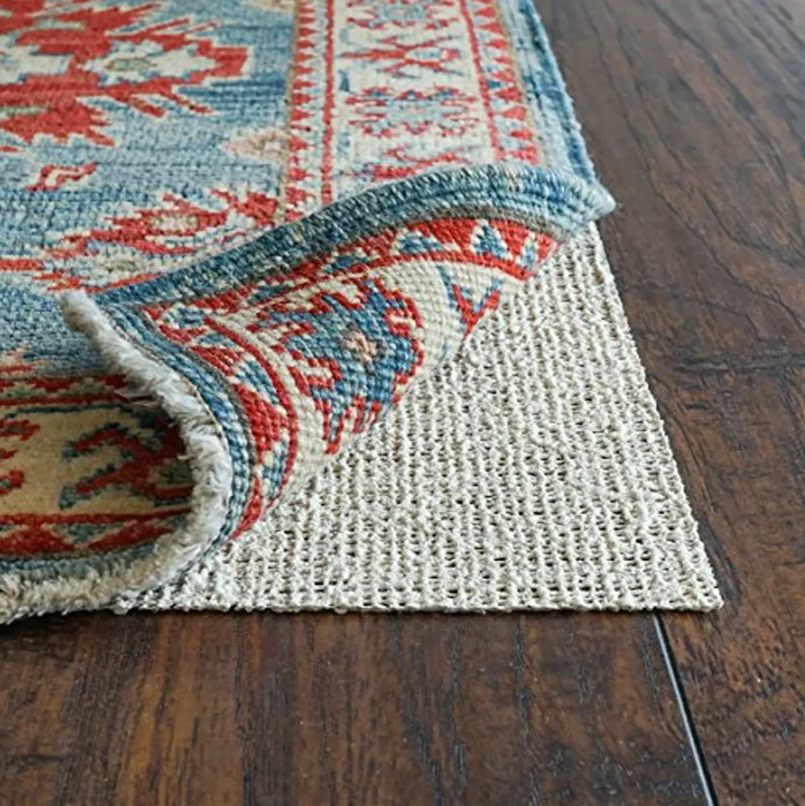 RUGPADUSA - Nature's Grip - 4'x6' - 1/16" Thick - Rubber and Jute - Eco-Friendly Non-Slip Rug Pad - Safe for Your Floors and Your Family, Many Custom Sizes