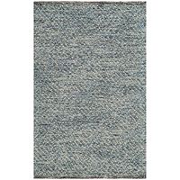 SAFAVIEH Natura Collection 2' x 3' Blue NAT503B Handmade Premium Wool Accent Rug
