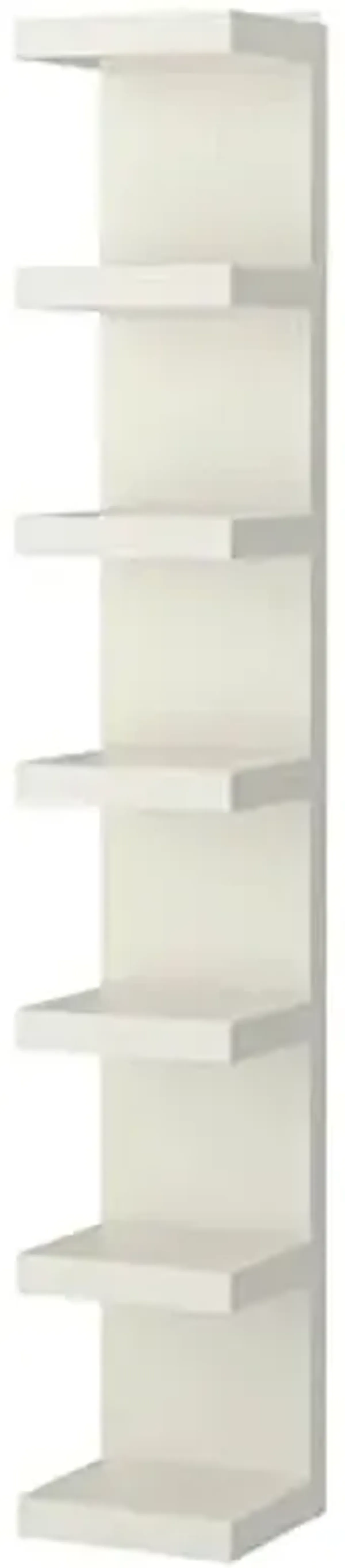 IKEA Wall Shelf Unit, Black 11 3/4x74 3/4", 624.201123.3038