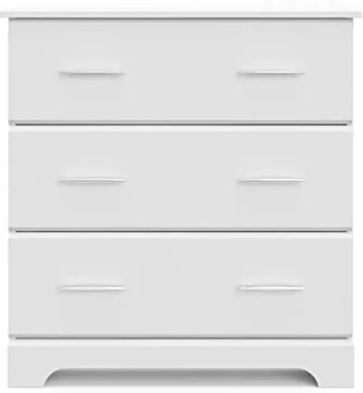 Storkcraft Brookside 3 Drawer Dresser (White) – Baby and Kids Bedroom Organizer, Nursery Chest, Storage Dresser With Drawers, Universal Design