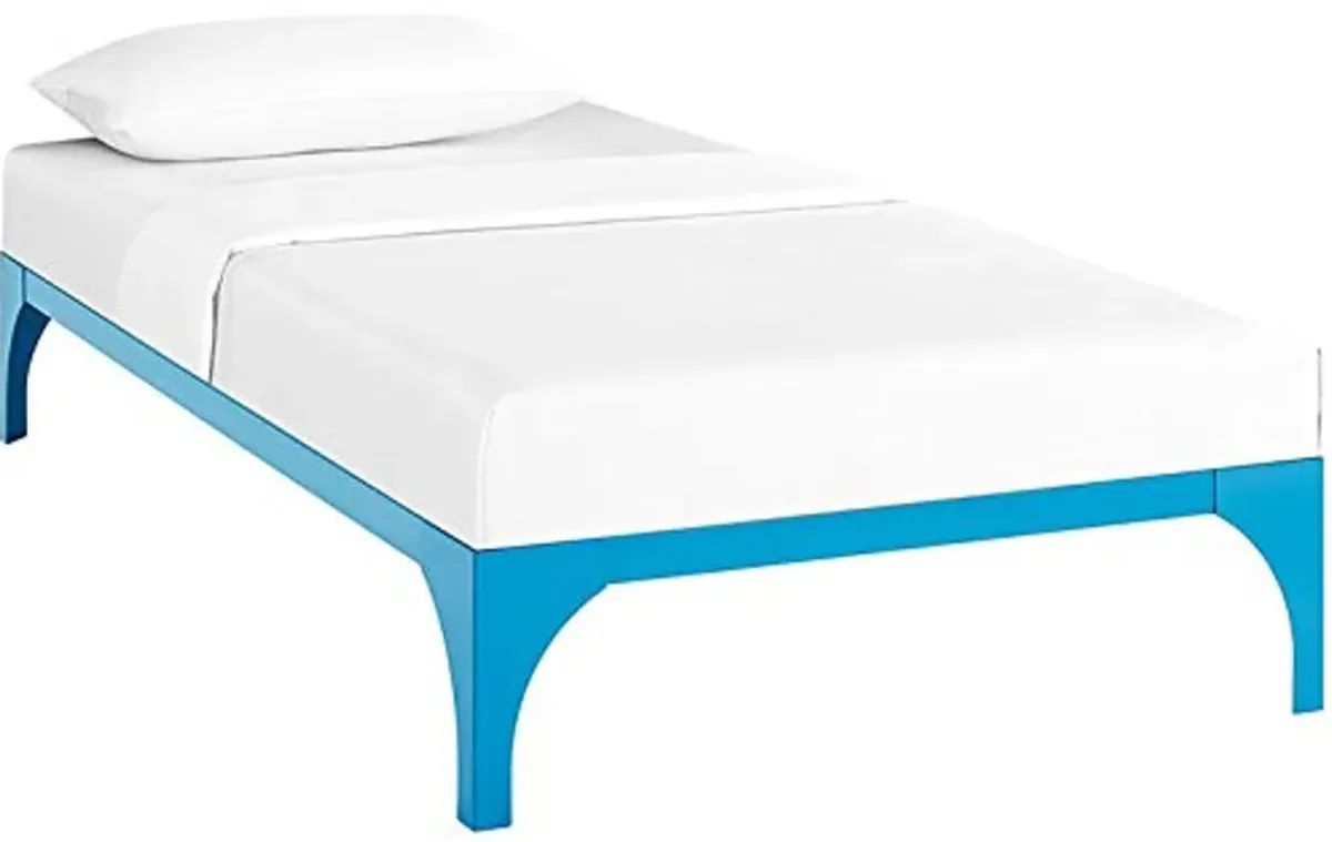 Modway Ollie Twin Bed Frame in Light Blue