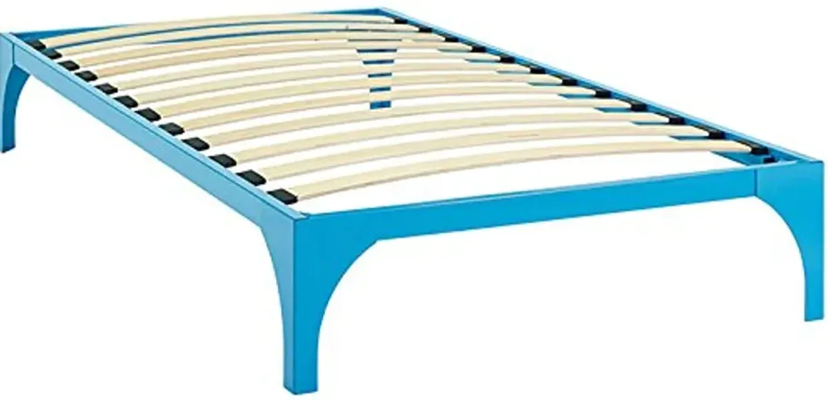 Modway Ollie Twin Bed Frame in Light Blue