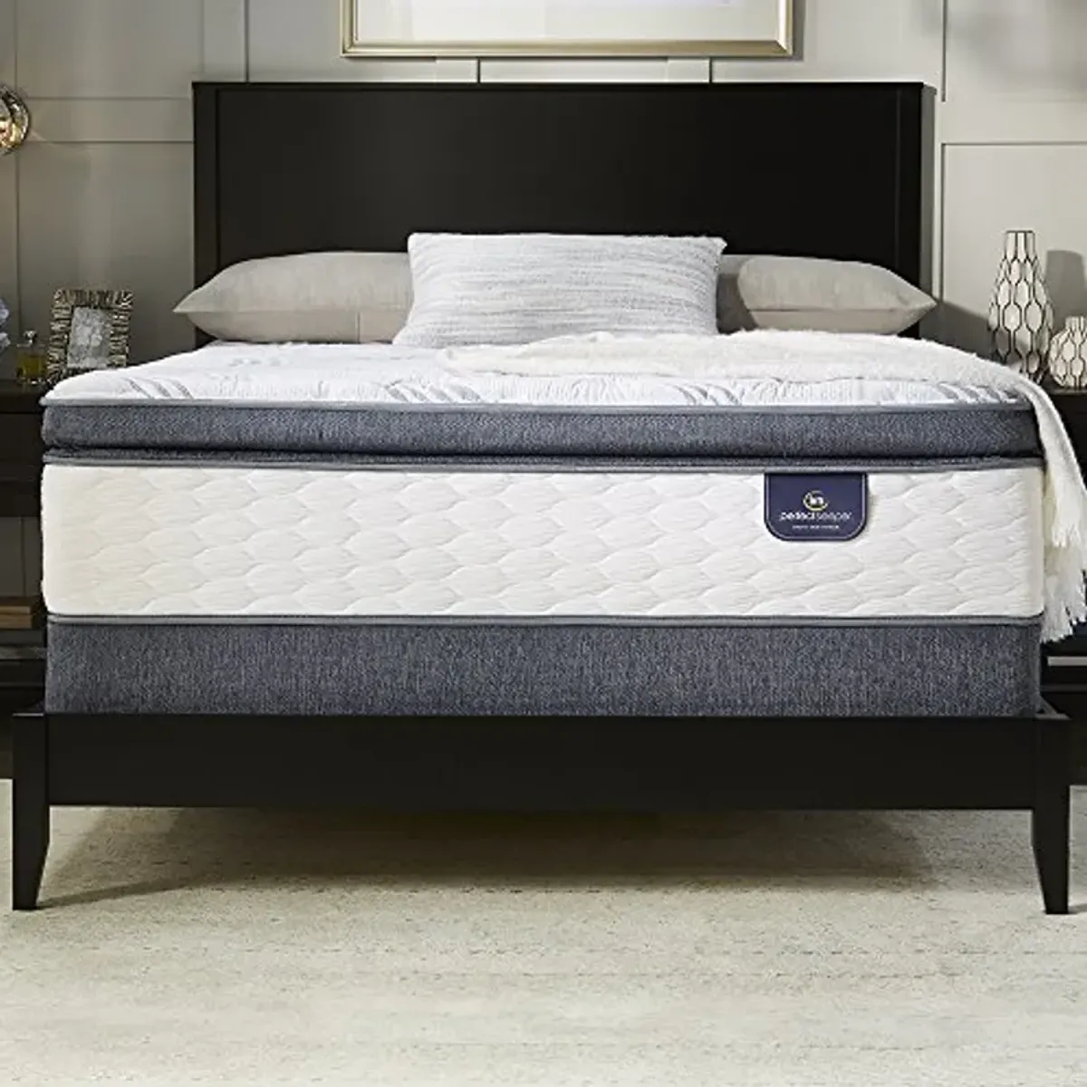 Serta Perfect Sleeper Select Super Pillow Top 500 Innerspring Mattress, Full