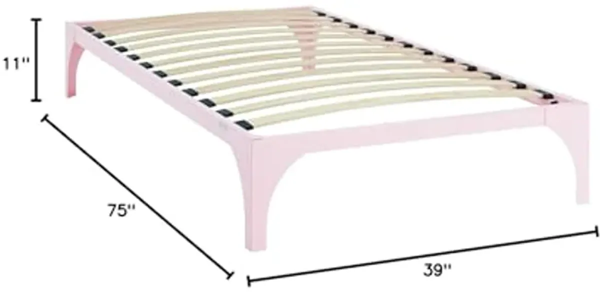 Modway Ollie Twin Bed Frame in Pink