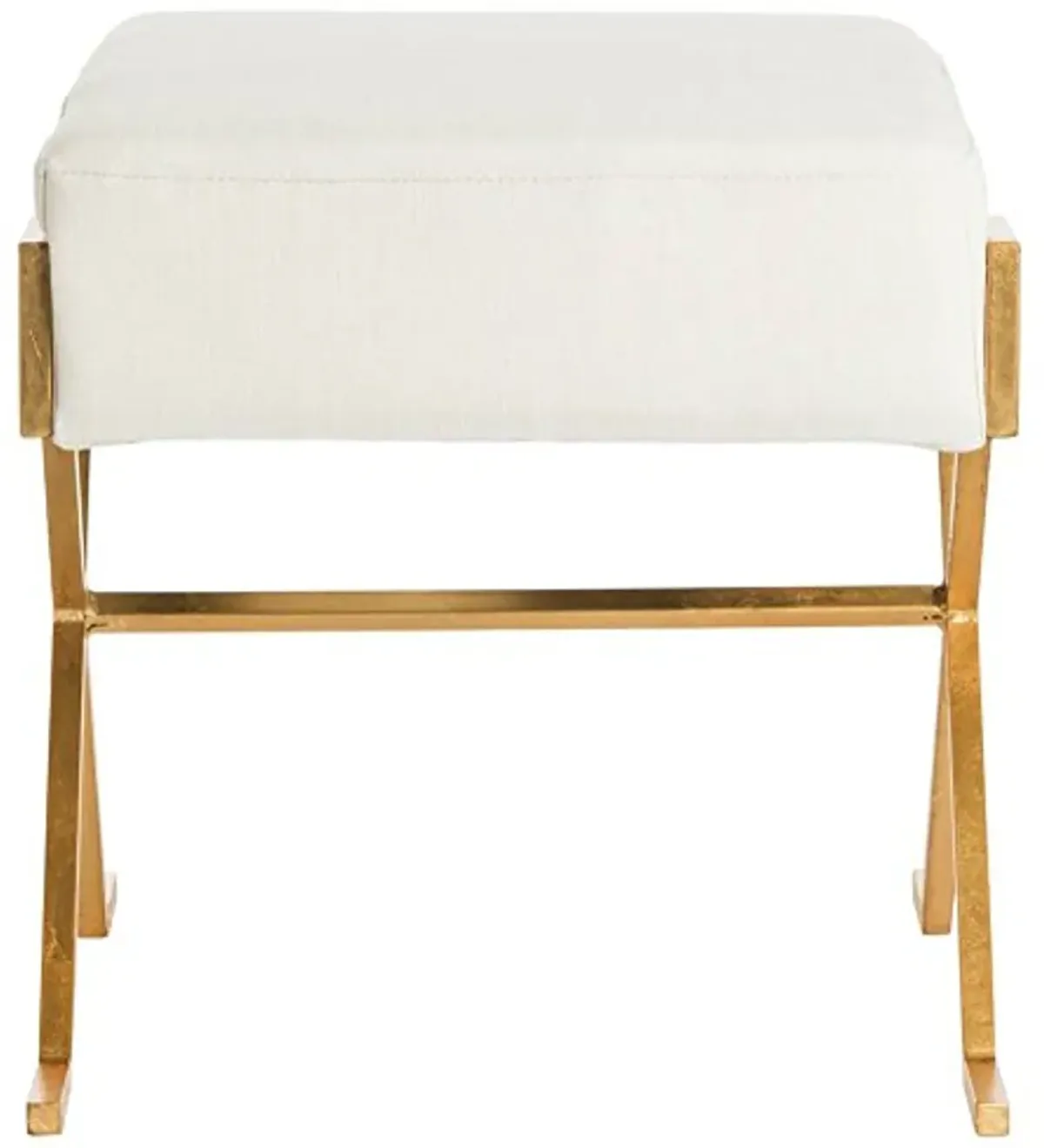 Safavieh Home Collection Luna Light Beige Greek Key Bench