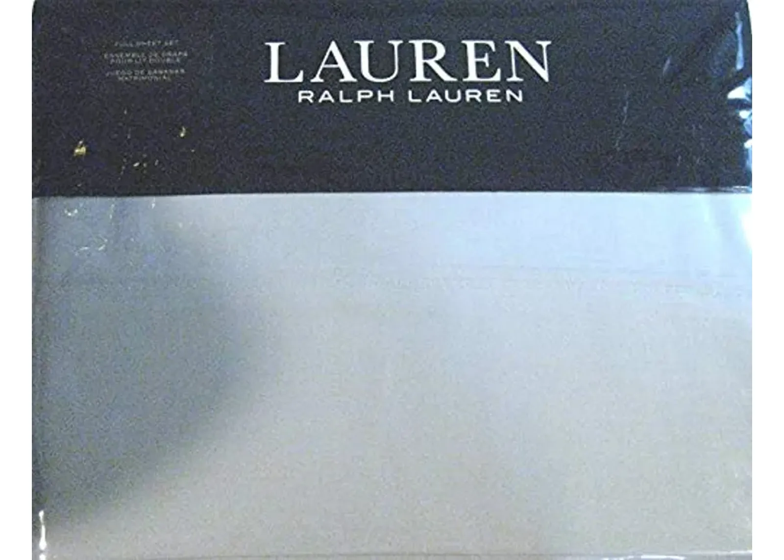 Ralph Lauren Dunham Celestial Blue Sheet Set Full