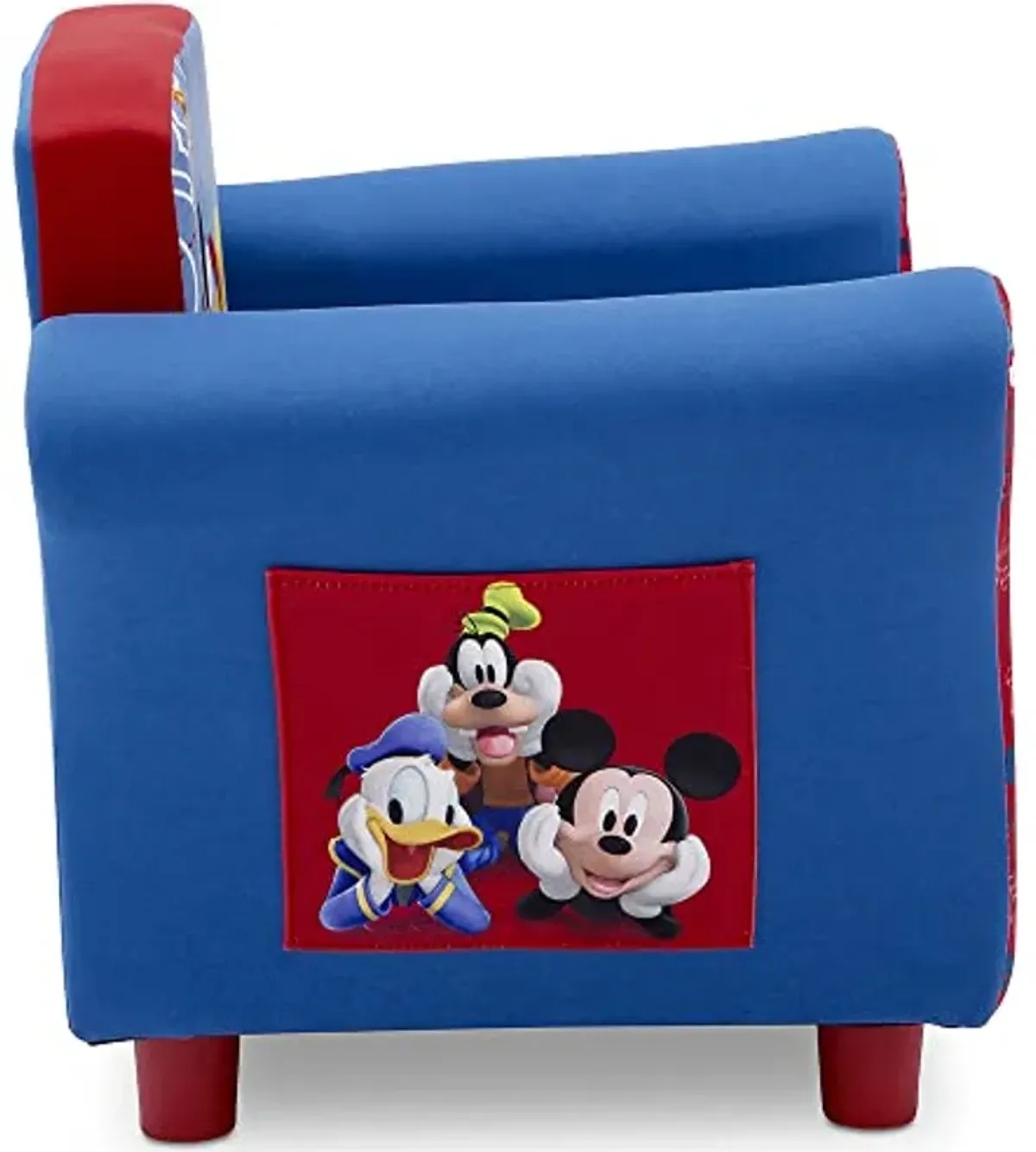 Delta Children Upholstered Chair, Disney Mickey Mouse