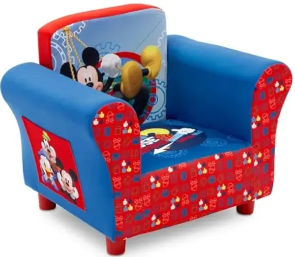 Delta Children Upholstered Chair, Disney Mickey Mouse