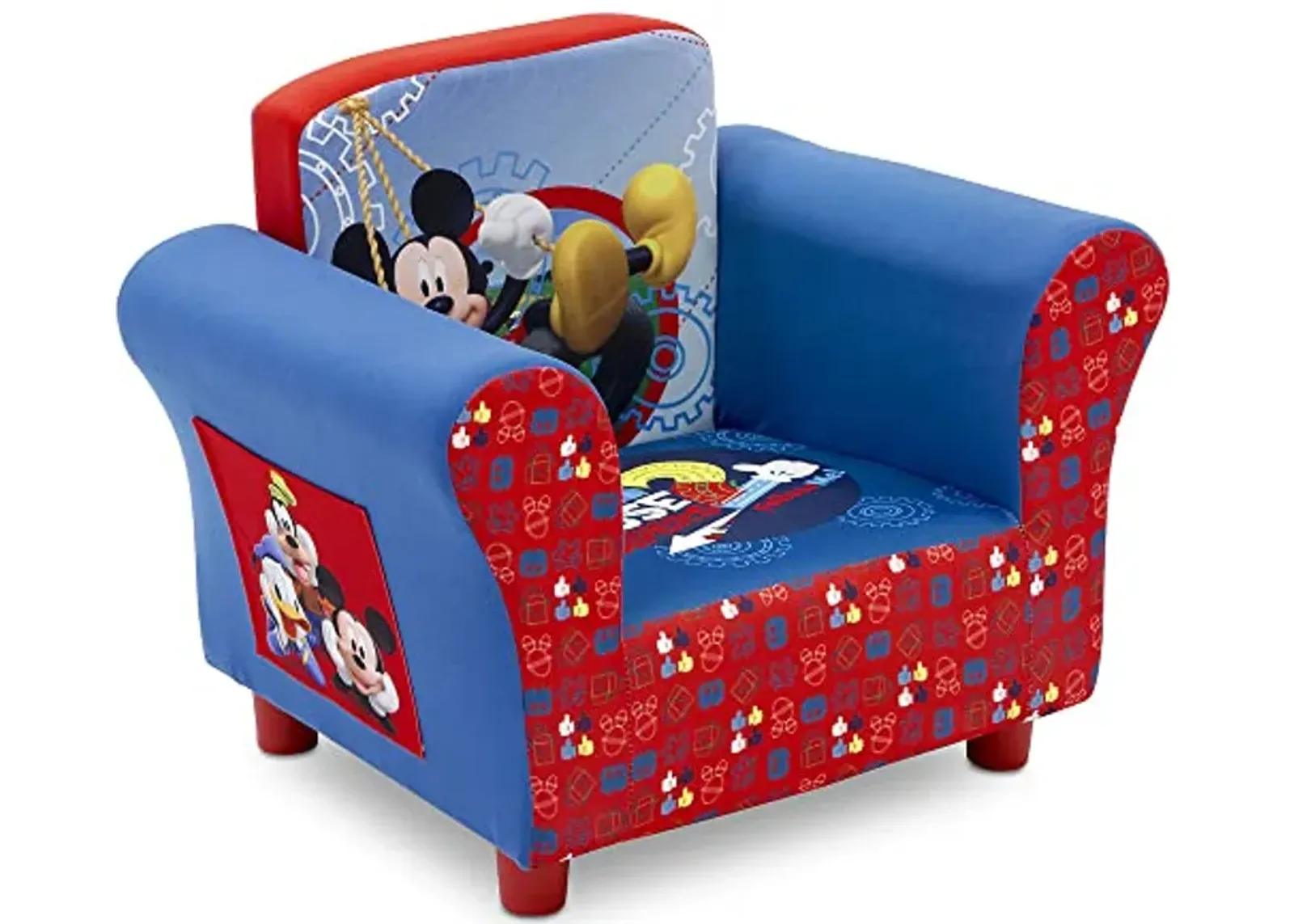 Delta Children Upholstered Chair, Disney Mickey Mouse