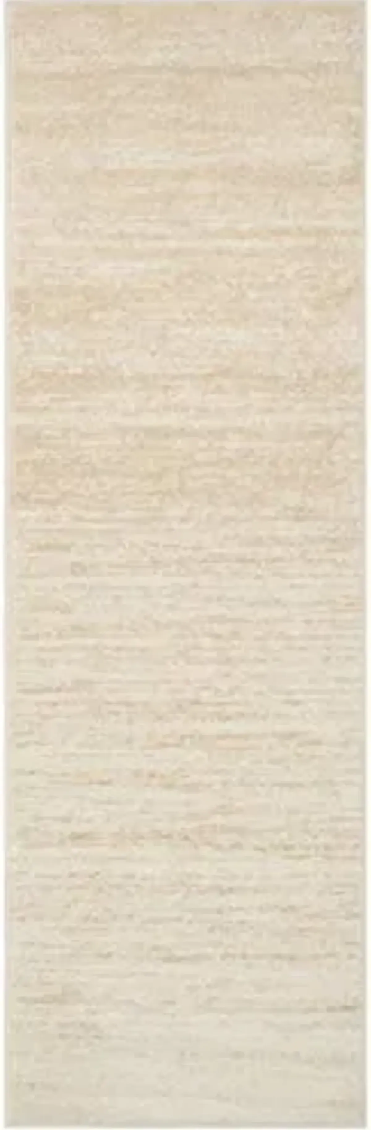 SAFAVIEH Adirondack Collection Runner Rug - 2'6" x 8', Champagne & Cream, Modern Ombre Design, Non Shedding & Easy to Clean, Ideal for Hallway, Foyer, Kitchen, Entryway, Bedroom (ADR113W)