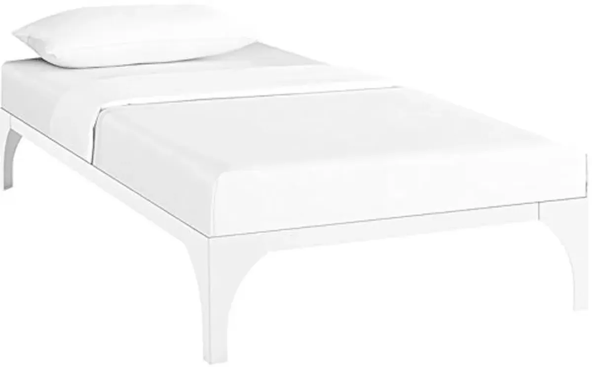 Modway Ollie Twin Bed Frame in White