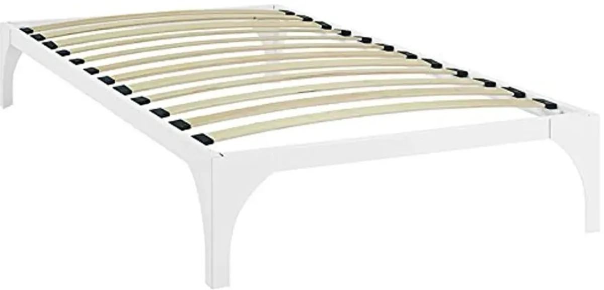 Modway Ollie Twin Bed Frame in White