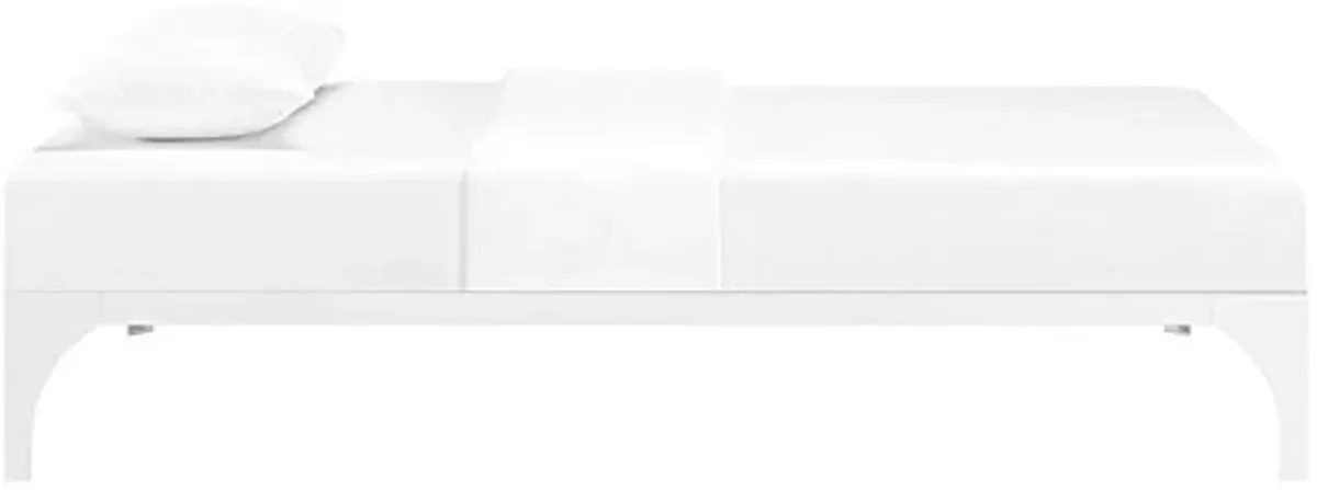 Modway Ollie Twin Bed Frame in White