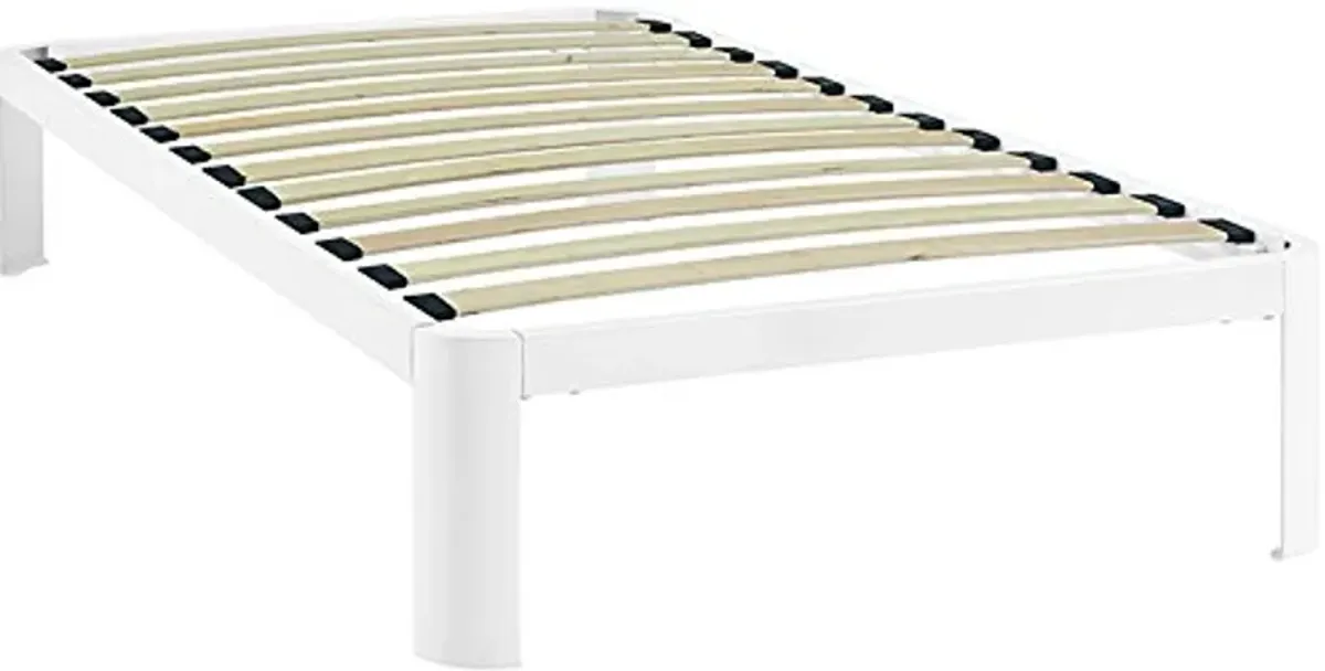 Modway Corinne Twin Bed Frame in White