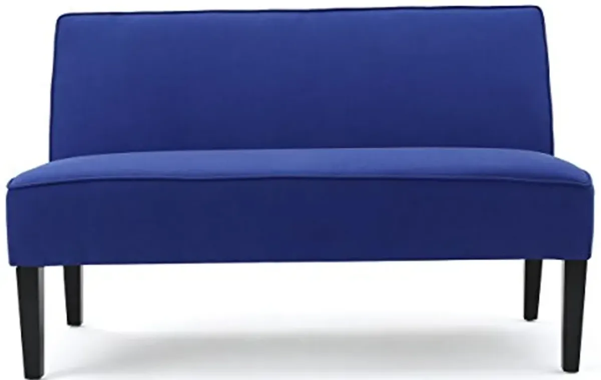 Christopher Knight Home Dejon Fabric Loveseat, Royal Blue, Dimensions: 30.00”D x 50.00”W x 32.20”H