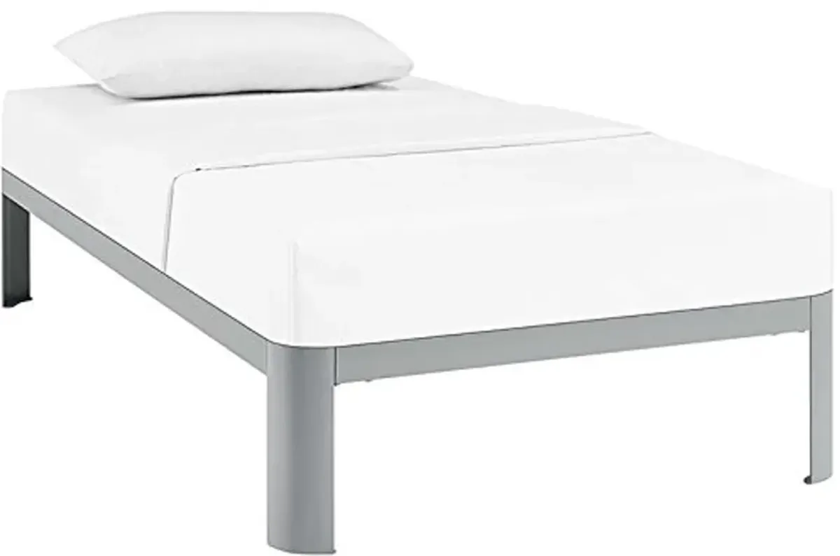 Modway Corinne Twin Bed Frame in Gray