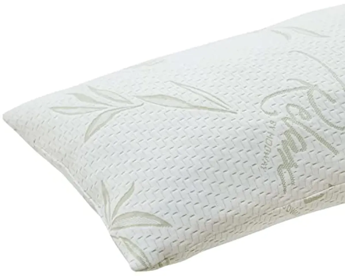 Modway Relax Shredded King Size Memory Foam Pillow - Rayon Derived From Bamboo Cover