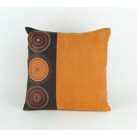 Wayborn 17" Decorative Pillow in Orange