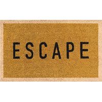 Novogratz Aloha Collection Escape Doormat, Gold, 1'6" x 2'6", Gold