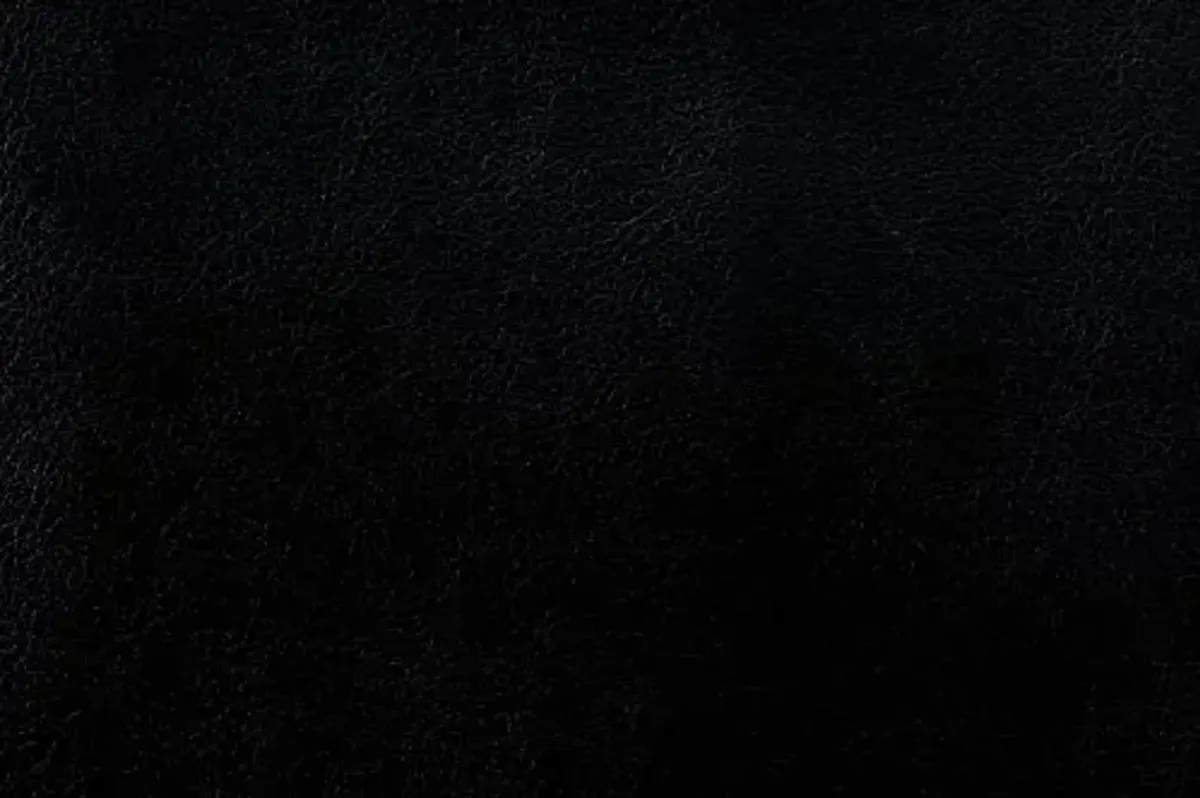 Homelegance Barrington 109" x 108" PU Leather Chaise Sofa, Black