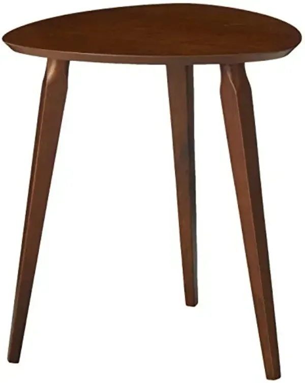Christopher Knight Home Hoyt Wood End Table, Walnut, 20.08 in x 20.08 in x 22.05 in (D x W x H)