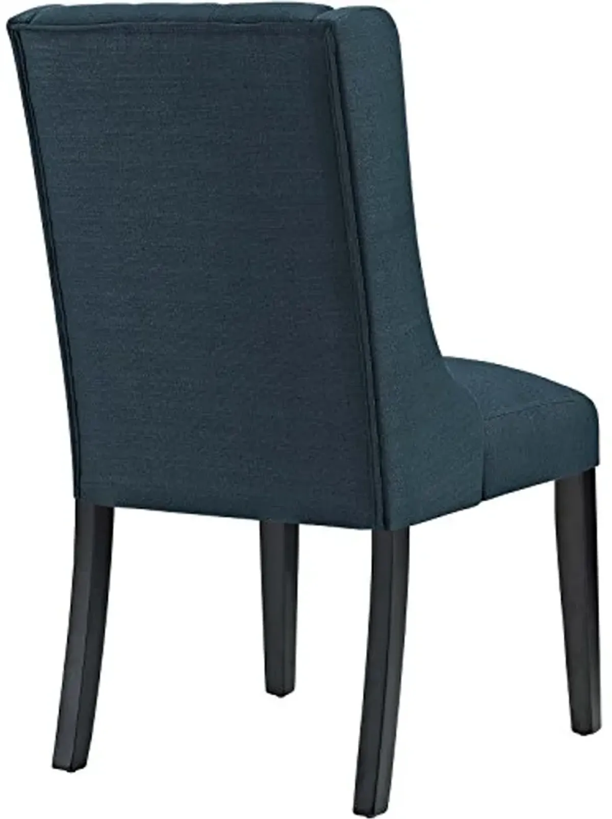 Modway Baronet Modern Tufted Upholstered Fabric Parsons Kitchen and Dining Room Chair in Azure