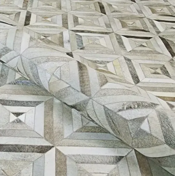 Couristan Chalet Indoor Area Rug – 3'4" x 5'4" in Ivory, Durable Flatwoven Geometric Design Rug – Living Room, Bedroom or Dining Home Decor