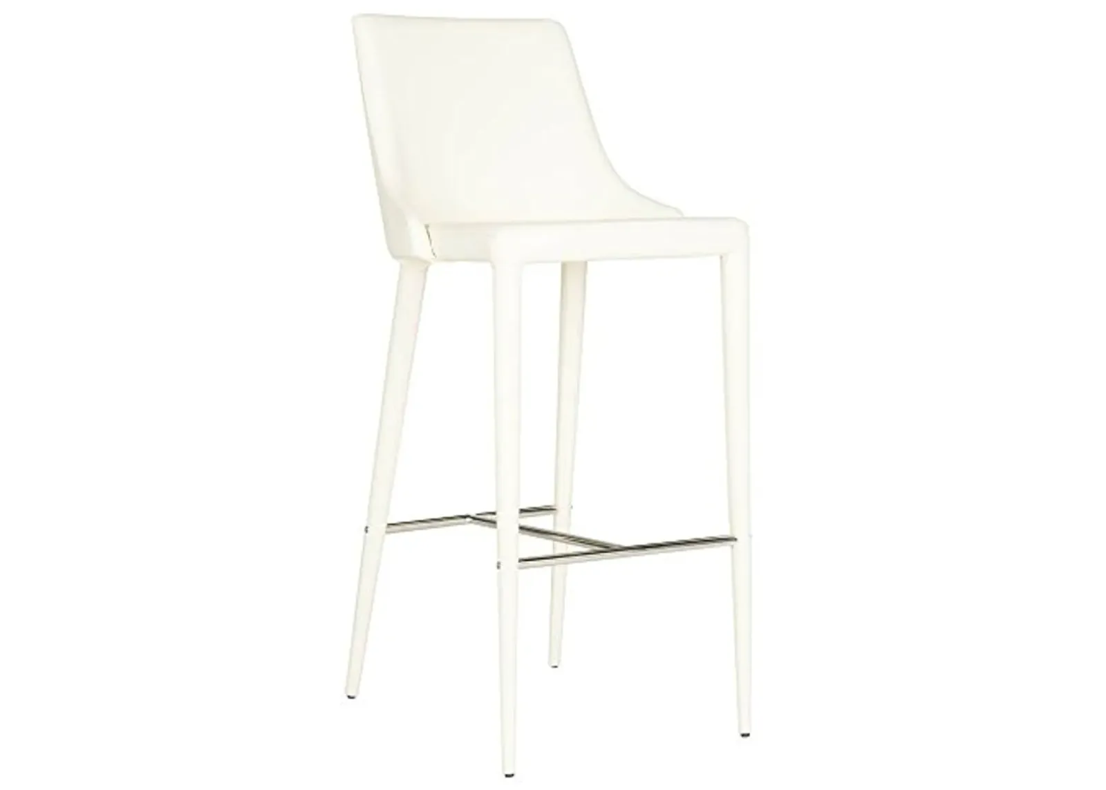 Safavieh Home Collection Summerset White 41.7-inch Bar Stool