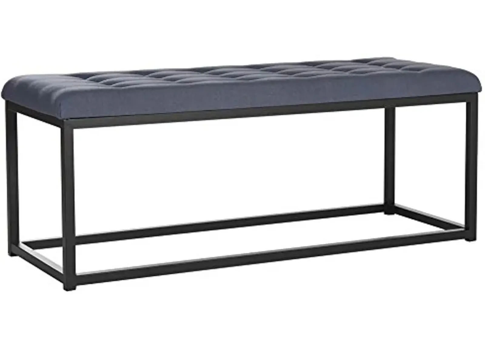 Safavieh Home Collection Reynolds Navy and Black Bench