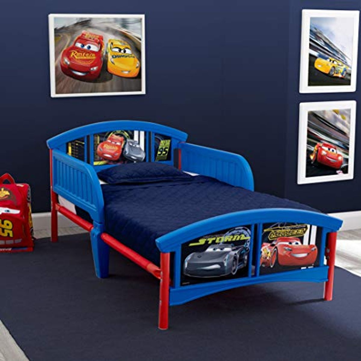 Delta Children Plastic Toddler Bed, Disney/Pixar Cars