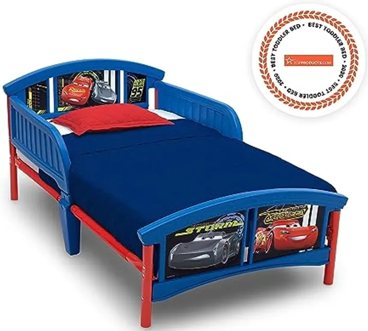 Delta Children Plastic Toddler Bed, Disney/Pixar Cars