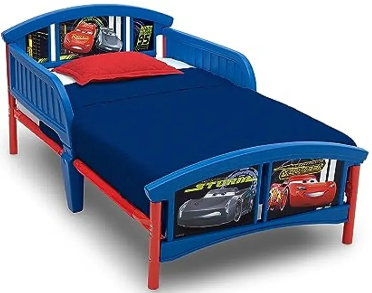 Delta Children Plastic Toddler Bed, Disney/Pixar Cars