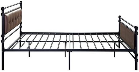 Homelegance Jayla TMetal Platform Bed, Full, Black