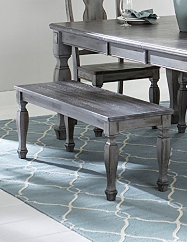 Homelegance HO- Bench, Antiqued Grey